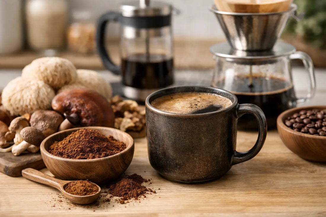 How to Brew Mushroom Coffee at Home