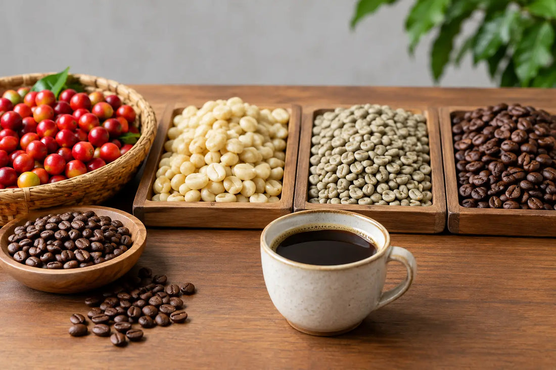 Coffee Processing Methods and Their Flavor