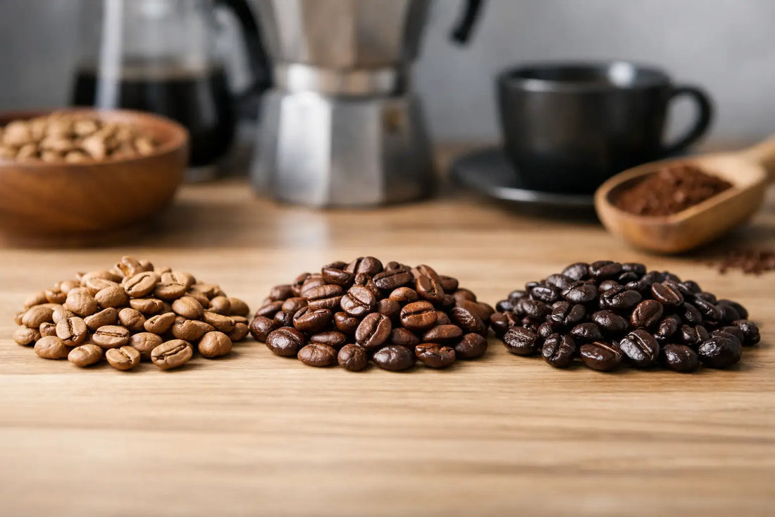 Light Medium Dark Roast Difference Explained
